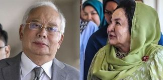 Najib Claims He Ran the Country, Not His Wife