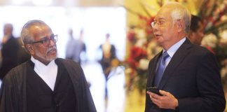 Najib’s Lawyer Shafee: Government Trying to Make Najib a Bankrupt over Unpaid Taxes