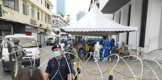 Police: Barbed Wire Fencing in Pudu Market Area not EMCO