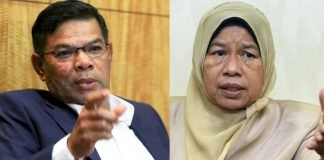 Saifuddin Sues Zuraida for Defamation over Corruption Claims