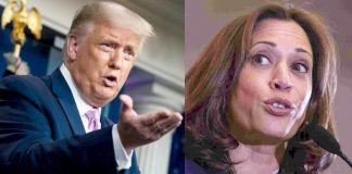 Trump “Surprised” Biden Picked Harris as Running Mate
