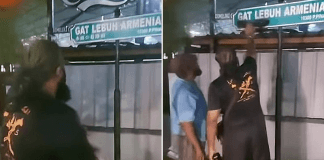 Two Activists Black out Chinese Words on Penang Road Signs