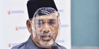 Tajuddin has paid RM1, 500 fine for not wearing face mask