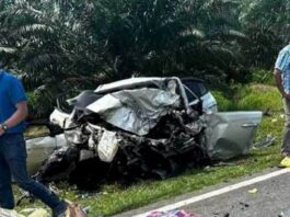 Johor police arrest 19‑year‑old, seize Mercedes after deadly five‑vehicle crash