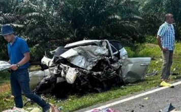 Johor police arrest 19‑year‑old, seize Mercedes after deadly five‑vehicle crash